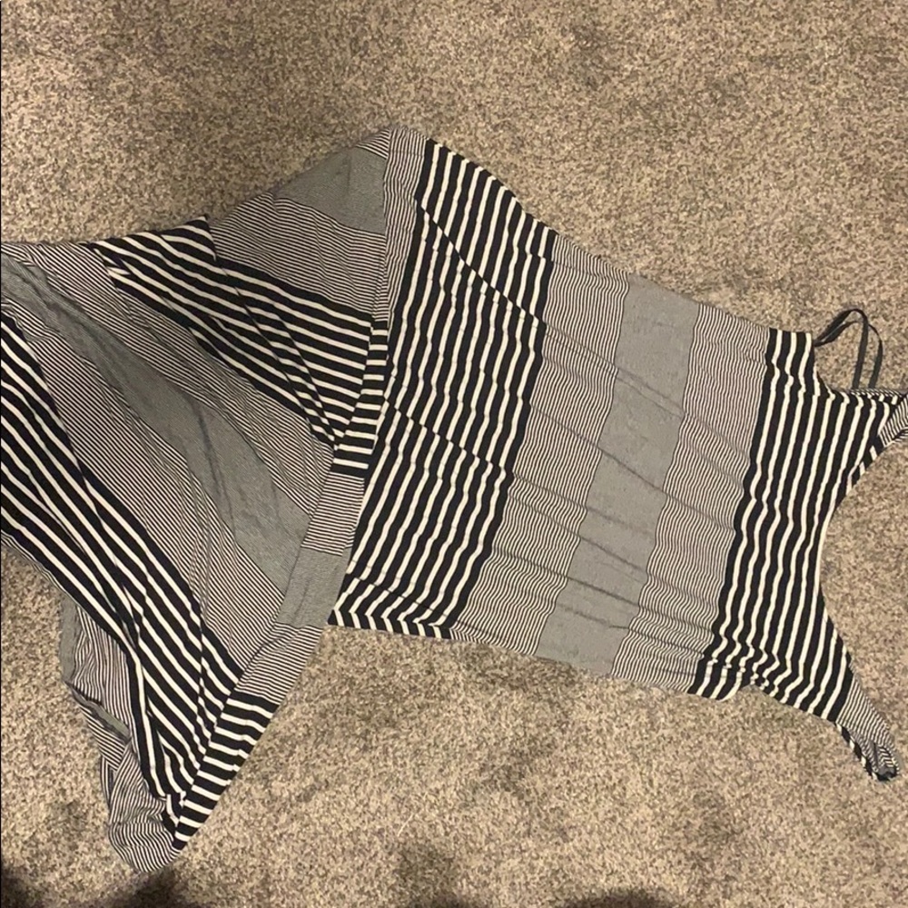 Long striped Maxi Dress